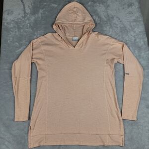 Columbia Women’s Longer Days Hoodie Size M Medium Orange